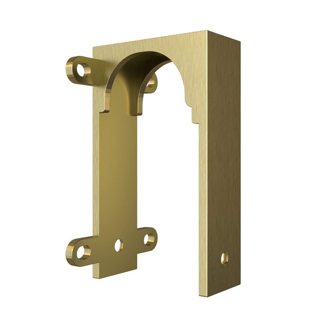 Soporte para puerta corrediza Doorstop National Hardware N700-116
