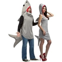Rasta Imposta GC10158 Sand Shark Hoodie & Dress Couples Costume