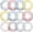Glitter Style, variant on Inflatable Pool Floats Tube 33.64 Inch Swimming Ring for Adults Pool Beach Summer Outdoor Bachelorette Party Supply