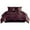Purple, variant on Jay 7 Piece Queen Comforter Set, Polyester Velvet, Deluxe Texture Copper- Saltoro Sherpi