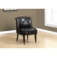 thumbnail image 2 of Monarch Leather Accent Chair in Dark Brown, 2 of 3