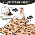 thumbnail image 3 of Halloween Cat and Pumpkin Pattern Toddler Nap Mats for Kids Preschool,50"x20" Sleeping Mat Bag or Kids,Toddler Sleeping Bag,Toddler Nap Mat or Daycare, 3 of 6