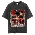thumbnail image 1 of Mens T-shirt Hajime No Ippo Anime Wash Hip Hop Street Harajuku T-shirt Kamogawa Boxing Gym KBG T-shirt Cotton Breathable T-shirt, 1 of 6
