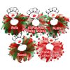 Christmas Pet, Dog and Cat Smoocher Pet Necklace, "Candy Cane Fuzzy, Christmas Bells, Christmas Fuzzy Wuzzy, Christmas Bones or Stars"