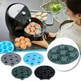 thumbnail image 3 of Clearance! Bpyeka Baking Supplies Foldable Cake Food Grade Silica Gel Frying Pan Accessories 7-hole Retractable Baking Kitchen Appliances, 3 of 3