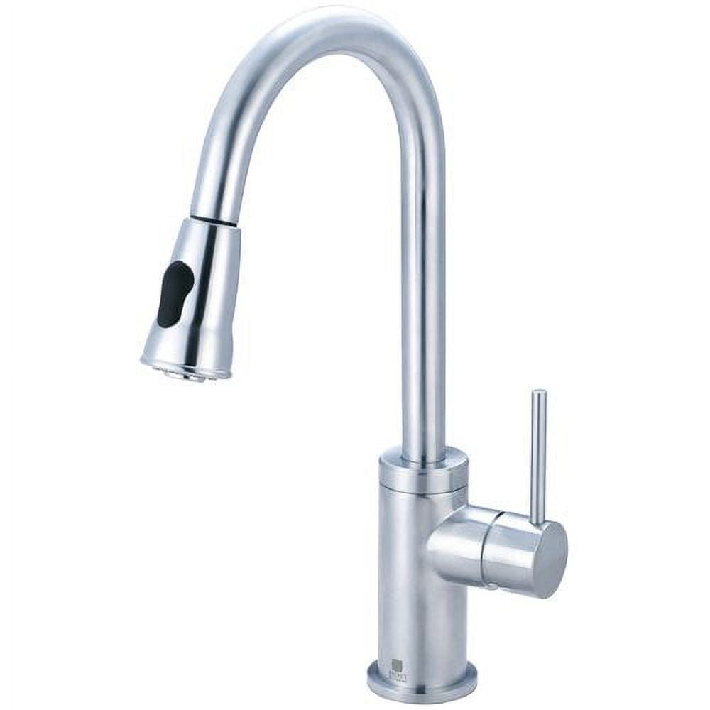 Pioneer Faucets 2MT250-BN Motegi 1.5 GPM Single Hole Kitchen Faucet - Nickel
