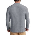 thumbnail image 4 of GENTS BLISS Long Sleeve Mens Shirts Casual Pullover Shirts for Men Lightweight Invisible Stripes Men Tshirts, 4 of 8