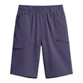thumbnail image 3 of Gamivast Plus Size Shorts for Men Quick Dry Elastic Waist Hiking Utility Cargo Shorts with Pockets Lightweight Stretchy Outdoor Fishing Travel Tactical Summer Wear Gray XL, 3 of 7