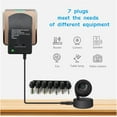 thumbnail image 5 of 30W Universal AC DC Charger Adapter 3v 4.5v 6v 7.5v 9v 12v 3A ,Multi Voltage Universal Power Adapter with 6 tips, 5 of 5