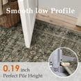 thumbnail image 7 of BERTHMEER 8'x10' Area Rugs for Living Room Large Vintage Taupe Carpets for Bedroom Office Machine Washable Farmhouse Dining Room Oriental Rugs Non Slip Traditional Distressed Rugs, 7 of 7