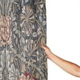 thumbnail image 6 of Victorian William Morris Original Design Vintage Shower Curtain Furniture Bathroom Fabric Decorations Washable Shower Curtain with Hooks, 6 of 8