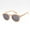 Khaki, variant on LADIGASU Summer Solid Color Silicone Sunglasses For Boys And Sun Shading And Protection able Baby Sunglasses