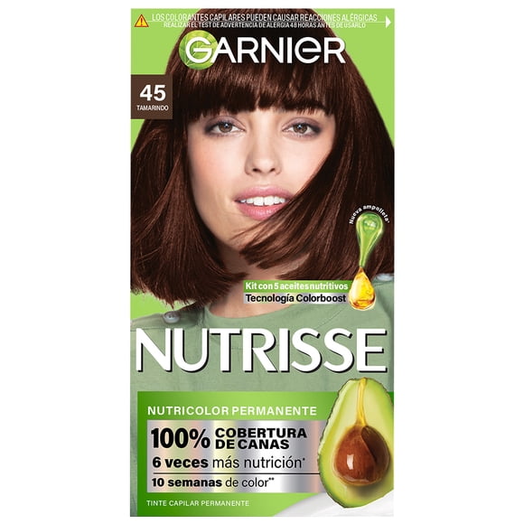 Tinte para cabello Garnier Nutrisse 45 tamarindo