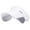 White, variant on Fgnfyis Adjustable Sun Visor Hat with Retractable Brim for Outdoor Beach Sports and Casual Wear Hot Pink One Size