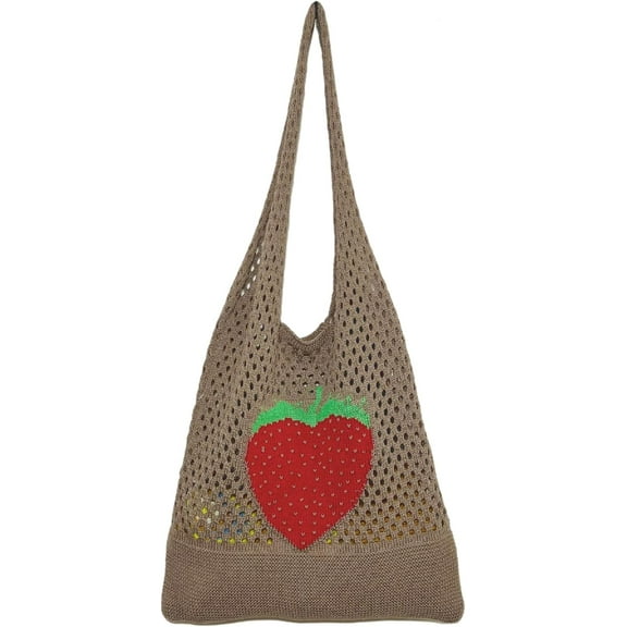 Kukuzhu Crochet Tote Bag Aesthetic Tote Bag Aesthetic Y2k Tote Bag Aesthetic Y2k Cute Tote Bags Aesthetic