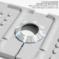 thumbnail image 4 of Drain Rack Kitchen Accessory Faucet Guard and Drain Mat Protector for Bathroom and Kitchen Silicone Tape Mat Guard and Stone Tray Shield, 4 of 7