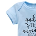 thumbnail image 4 of Kogui Baby Girl Clothes Summer Funny Baby Bodysuits Infant One-piece Baby Bodysuit Funny Baby Romper 0 3 6 9 12 18 24 Months (Blue,0-3 Months), 4 of 6