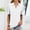 🔥 White, variant on Sentmoon Women's Blouses Womans Tops Women Casual Fashion Solid Color Summer Turndown Collar Short Sleeve Blouses Shirts Top Delightful for Working Out & Gym White L