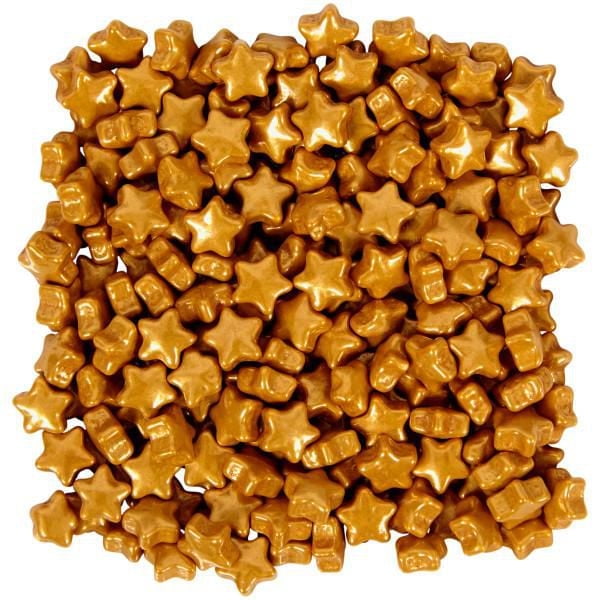 Wilton Gold Stars Sprinkles Pouch, 30 g
