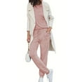 thumbnail image 5 of Fantaslook Womens Pajamas Sets Long Sleeve Top and Pant with Pockets Lounge Wear Set Oufits, 5 of 12