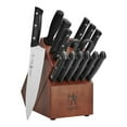 thumbnail image 2 of HENCKELS Dynamic 15 Piece Knife Block Set, Brown, 2 of 7