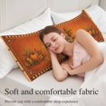 thumbnail image 6 of Happy Thanksgiving Body Pillow Cover 20x54, Fall Pumpkins Harvest Autumn Vintage Decorative Pillowcase with Zipper, Microfiber Pillow Protector, Soft Breathable Long Lumbar Pillowcases for Women, 6 of 9