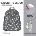 thumbnail image 5 of Dachshund Backpack for School,Cute School Bag,Schoolbag with Adjustable Shoulder Straps & Padded Back,15.3"x11"x7.1"., 5 of 6