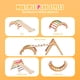 thumbnail image 5 of VEVOR Pikler Triangle Set, 5 en 1 juguetes de escalada para niños pequeños, juego de escalada Montessori con triángulo, rampa y arco, gimnasio de escalada de madera de gran tamaño, 5 of 9