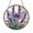 Acrylic 3.5 Inch, variant on Dragonfly Lupine Stained Glass Style Suncatcher – Window Decor