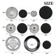 thumbnail image 2 of Upgrade Cooker Hat Set Oven Gas Hob Burner Crown Flame Cap Cover For Kitchen Fit For Stove Handles Lid Kit, 2 of 4