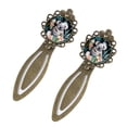 thumbnail image 2 of Koala Vintage Copper-Colored Lace Bookmarks: Book Gifts for Readers and Book Lovers - Set of 2 Stainless Steel Bookmarks, 2 of 5