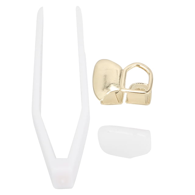 Hip Hop Hollow Tooth,Fashionable Brass Hollow Hip Teeth Brace Decoration Hip Hop Teeth Decoration Smart Functionality