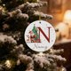 thumbnail image 1 of Adornos navideños, 26 letras, adornos colgantes para árbol de Navidad, adornos navideños personalizados, adornos navideños DIY, decoración navideña, decoración colgante para árbol de Navidad, artículo, 1 of 5