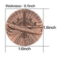 thumbnail image 2 of Moneda conmemorativa B-52 Stratofortress, bronce envejecido, hierro, 2 of 3