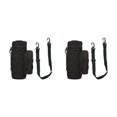 thumbnail image 4 of Toystoory Botella de agua portátil Bolsa de transporte de nylon Camping Senderismo Bebida Hervidor Bolsa de almacenamiento Bolsas Equipo al Negro 2piezas, 4 of 6