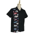 thumbnail image 2 of Men Casual Shirts Panel Pattern Button Down Shirt, 2 of 6