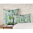 thumbnail image 2 of Vargottam Luxury, Printed Mint Green3 CushionCoversDecorative PillowCoversSquareThrow Pillowcase -20x20Inches, 2 of 6