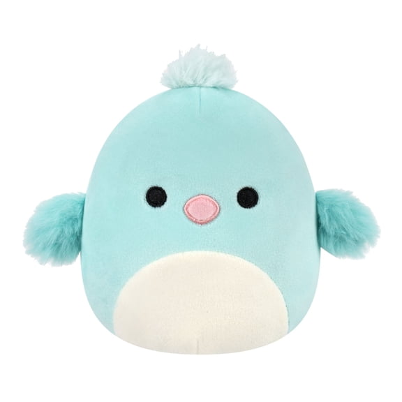 Squishmallows Official 5 inch Gavroche the Teal Chick With White Belly - Child's Ultra Soft Plush Toy