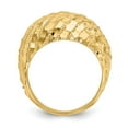 thumbnail image 2 of 14k Diamond-Cut Dome Ring R170, 2 of 6