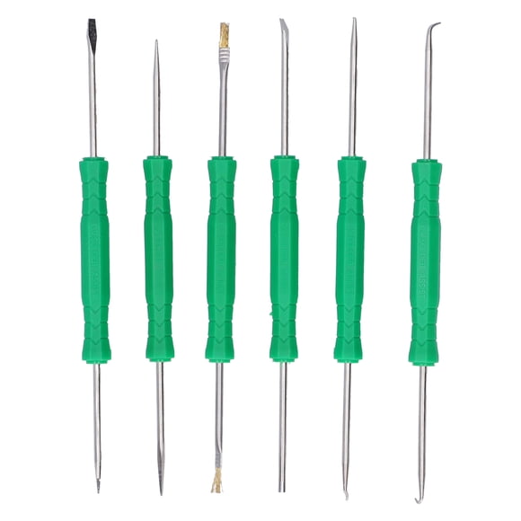 Fdit for PCB Cleaning Tool,6pcs Professional Electronic Heat Assist Solder Welding Repair Tool Kit for PCB Clean,Solder Aid Tool Set