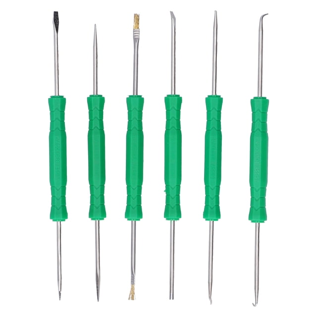 Fdit for PCB Cleaning Tool,6pcs Professional Electronic Heat Assist Solder Welding Repair Tool Kit for PCB Clean,Solder Aid Tool Set