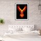 thumbnail image 5 of Cuadros Decorativos 5D DIY taladro redondo completo diamante pintura fuego Phoenix mosaico Rhinestone arte dibujo DQrwqpou Nuevos Originales, 5 of 9