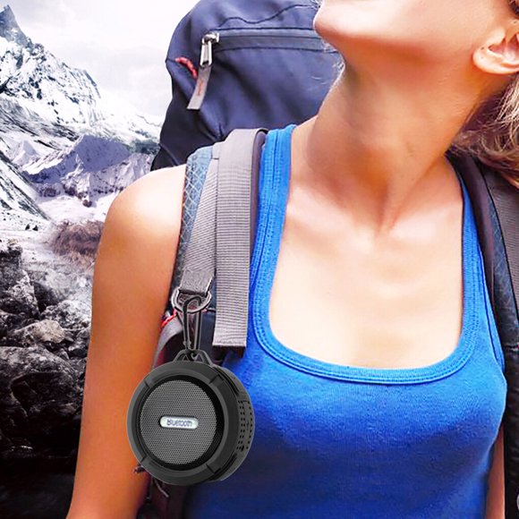 C6 Bluetooth Speaker Outdoor Waterproof Sound Box Wireless Sound Waterproof sound Box Support Insert TF-card