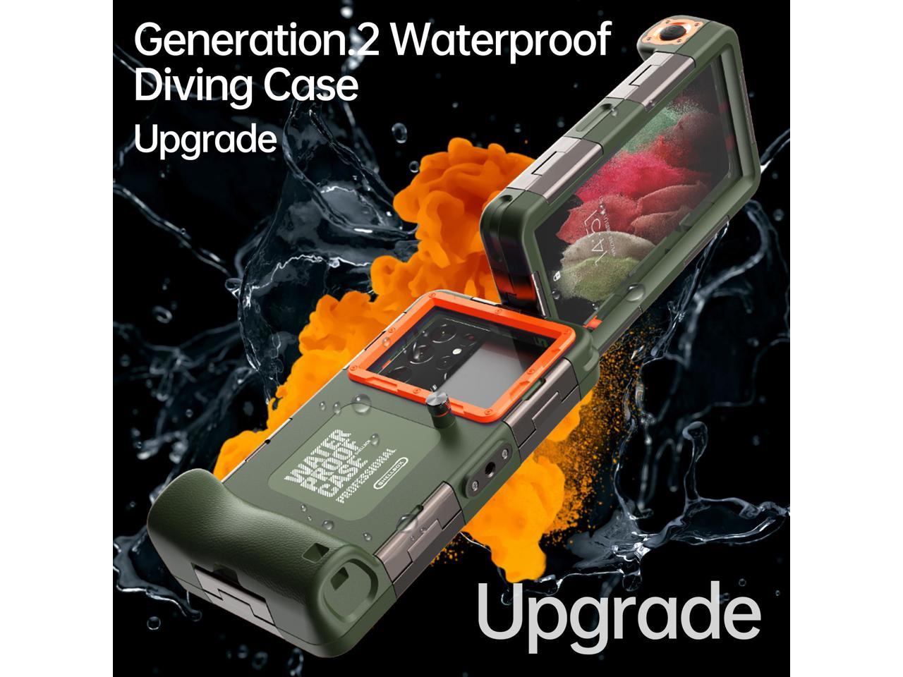 Universal Waterproof Phone Case for Snorkeling & Diving [50ft/15m] Underwater Photography Video Protection Case with Lanyard for iPhone 15/14/ 13/12/ 11/ Pro Max Samsung Galaxy LG Google