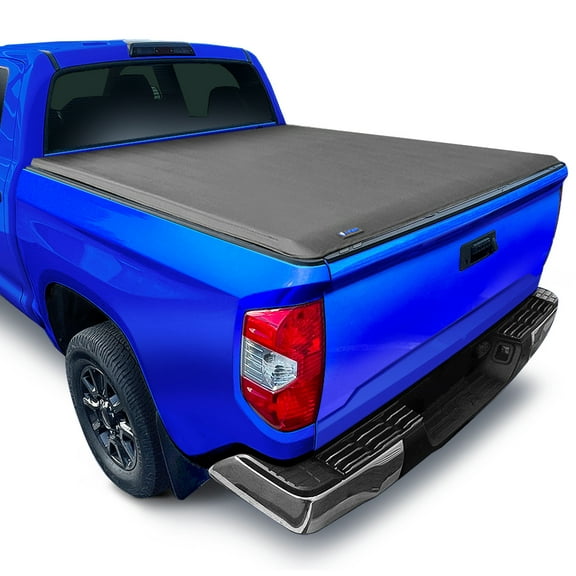 Tyger Auto T1 Soft Roll-up Truck Bed Tonneau Cover Compatible with 2014-2021 Toyota Tundra | 6.5' (79") Bed | TG-BC1T9042