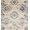 Sand And Dark Grey, Pattern 8, variant on ODIKA Abstract Vintage Faded Motifs Distressed Interlocking Border for Dorm Room, Small Living Apartment, Stain Resistant Low Profile