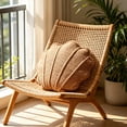 thumbnail image 4 of Summer Ocean Style Nautical Shaped Decorative Pillows Knit Fabric Fish Throw Cushions, Themed Pillows for Sofa Bedroom Beach House Decoration, Coastal Marine Home Decor, 4 of 6