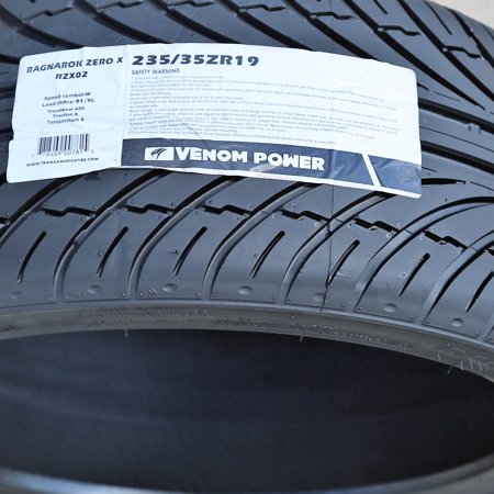 Venom Power Pair of 2 Venom Power Ragnarok Zero X 235/35ZR19 235/35R19 91W XL High Performance Summer Tires Sansujyuku sansujyuku.com