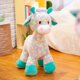 thumbnail image 2 of Muñeca de peluche de jirafa colorida de 35 cm para niños, 2 of 2