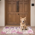 thumbnail image 4 of Pioneer Flower Floral Print Pattern Door Rugs,Washable Non Slip Door Mats Indoor,Decorative Door Mats,Entry Mat Indoor for Entrance,Bedroom,Kitchen,Bathroom,16"x47", 4 of 6